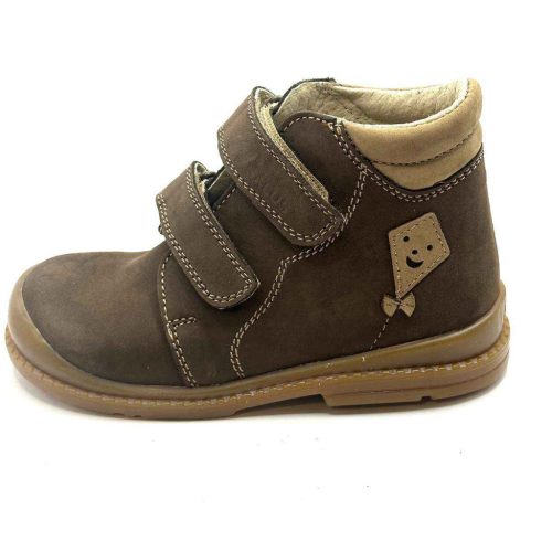 BB20-20252645 Salus Őszi Szupinált Gyerek Cipő, Fiú, Barna, Flo-810, Papírsárkány