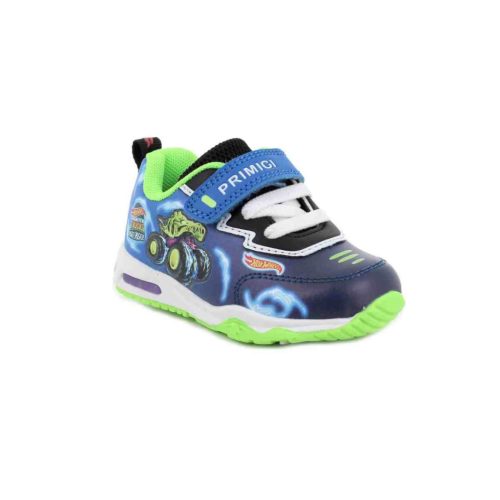 BB20-20252684 Primigi Világítós Gyerek Cipő, Fiú, Kék, 8990000, Hot Wheels