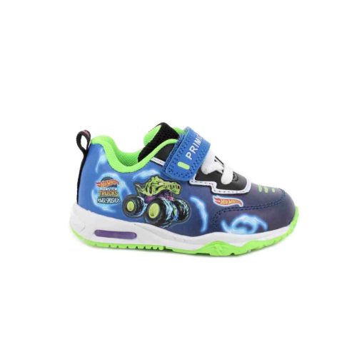 BB20-20252695 Primigi Világítós Gyerek Cipő, Fiú, Kék, 8990000, Hot Wheels
