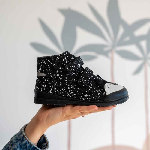 BB20-20252698 TD Shoes Vízálló Szupinált Őszi Gyerek Cipő, Lány, Fekete, TD25AO5