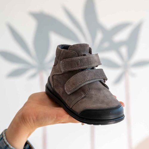 BB20-20252763 TD Shoes Vízálló Szupinált Őszi Gyerek Cipő, Fiú, Szürke, TD25AO1