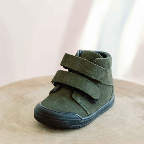 BB20-20252849 TD Shoes Vízálló Őszi Gyerek Cipő, Fiú, Zöld, TD25A11