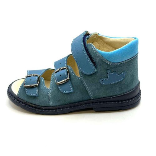 BB20-20252949 Salus Szupinált Szandál, Fiú, Kék, FLO-911, Hajó