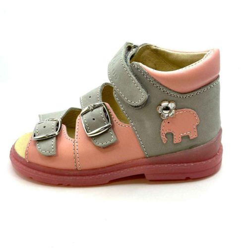 BB20-20252959 Salus Szupinált Szandál, Lány, Rózsaszín, FLO-911, Elefánt