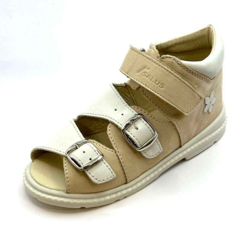 BB20-20252967 Salus Szupinált Szandál, Lány, Bézs, FLO-911, Virág