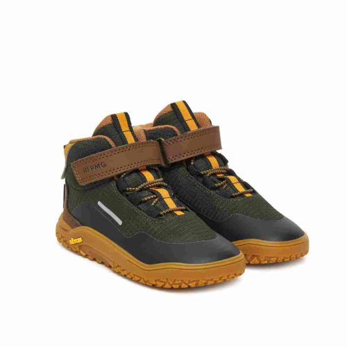 BB20-20252977 Primigi Vízálló Barefoot Őszi Gyerek Cipő, Fiú, Zöld, 8916322