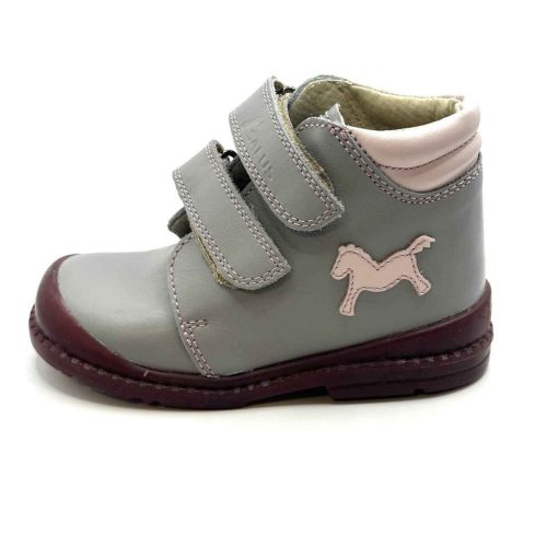 BB20-20252991 Salus Őszi Szupinált Gyerek Cipő, Lány, Szürke,  Flo-810, Ló