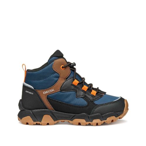 BB20-20253000 Geox Vízálló Őszi Gyerek Cipő, Fiú, Kék, J463ZC-C0948