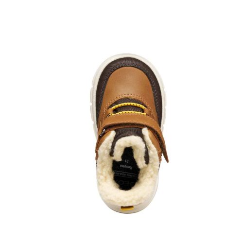 BB20-20253017 Geox Vízálló Téli Gyerek Cipő, Fiú, Barna, B365BC-C6654