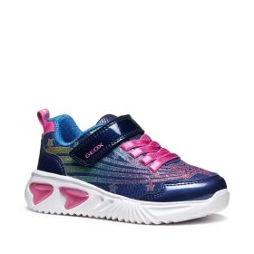 BB20-20253023 Geox Világítós Gyerek Cipő Lány, Kék, J56E9B-C4356
