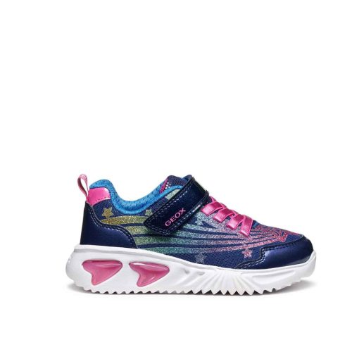 BB20-20253023 Geox Világítós Gyerek Cipő Lány, Kék, J56E9B-C4356