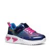 BB20-20253025 Geox Világítós Gyerek Cipő Lány, Kék, J56E9B-C4356