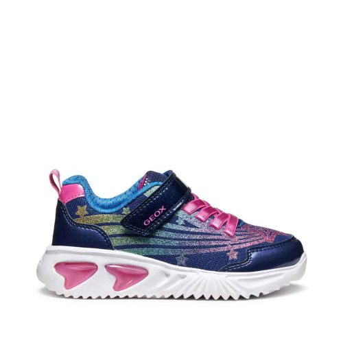 BB20-20253027 Geox Világítós Gyerek Cipő Lány, Kék, J56E9B-C4356