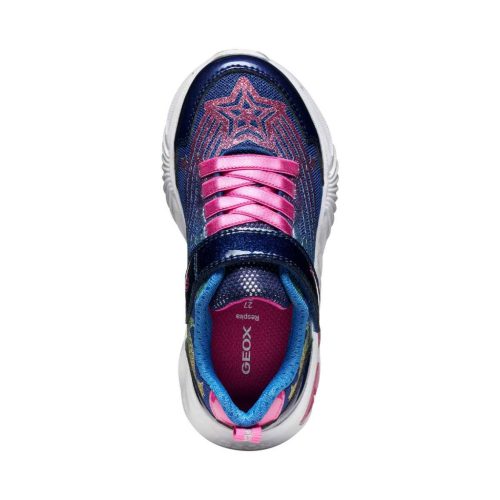 BB20-20253028 Geox Világítós Gyerek Cipő Lány, Kék, J56E9B-C4356