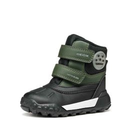 BB20-20253035 Geox Vízálló Téli Gyerek Cipő, Fiú, Zöld, B566LC-C0450