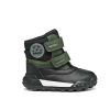BB20-20253037 Geox Vízálló Téli Gyerek Cipő, Fiú, Zöld, B566LC-C0450