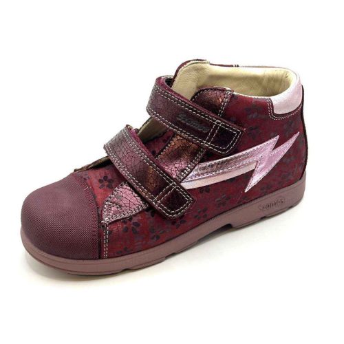 BB20-20253050 Szamos Szupinált Gyerek Cipő, Lány, Bordó, 1666-607493-34