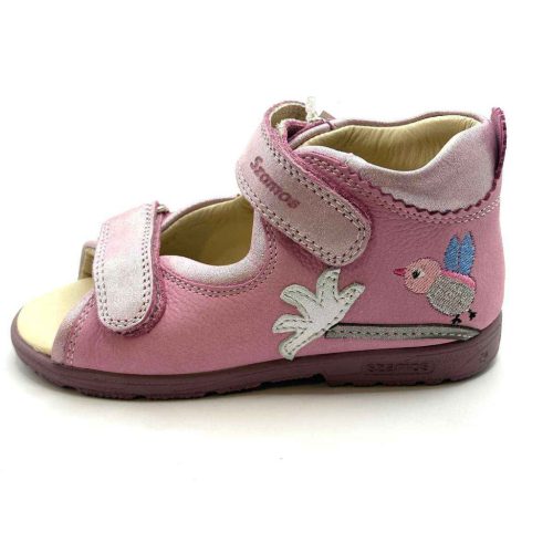 BB20-20253058 Szamos Szupinált Szandál, Lány, Rózsaszín, 4382-407493-31