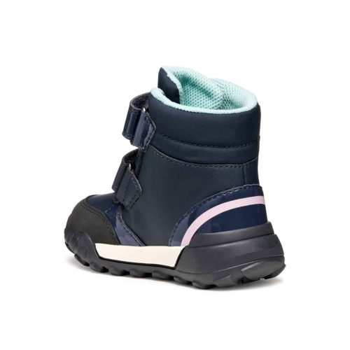 BB20-20253110 Geox Vízálló Téli Gyerek Cipő, Lány, Kék, B566MD-C4002