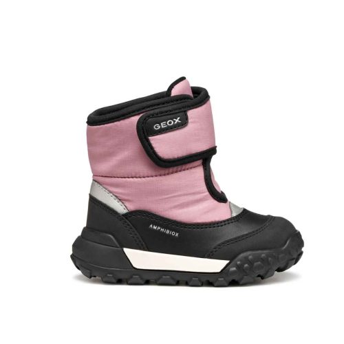 BB20-20253118 Geox Vízálló Téli Gyerek Cipő, Lány, Rózsaszín, B566MA-C0724