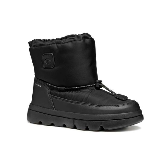 BB20-20253124 Geox Vízálló Téli Gyerek Cipő, Lány, Fekete, J46HWE-C9999