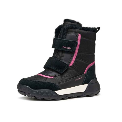 BB20-20253130 Geox Vízálló Téli Gyerek Cipő, Lány, Fekete, J46M7E-C0922