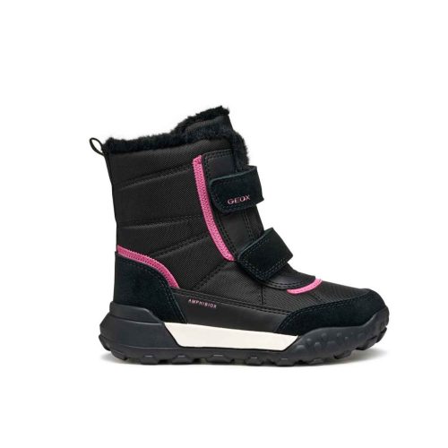 BB20-20253130 Geox Vízálló Téli Gyerek Cipő, Lány, Fekete, J46M7E-C0922
