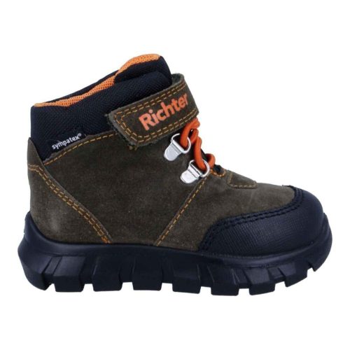 BB20-20253131 Richter Vízálló Őszi Gyerek Cipő, Fiú, Zöld, 2161-2211-8501