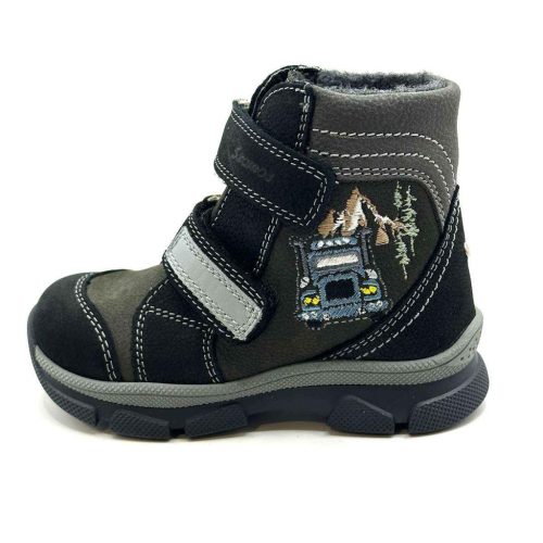 BB20-20253254 Szamos Téli Gyerek Cipő, Fiú, Szürke, 1878-271983-32