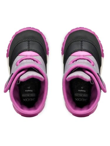 BB20-20253404 Geox Vízálló Téli Gyerek Cipő, Lány, Rózsaszín, B566MA-C0017