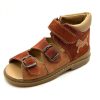 BB20-20253406 Salus Szupinált Szandál, Fiú, Barna, FLO-911, Ló