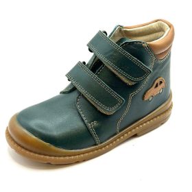 BB20-20253407 Salus Őszi Szupinált Gyerek Cipő, Fiú, Zöld, Flo-810, Autó