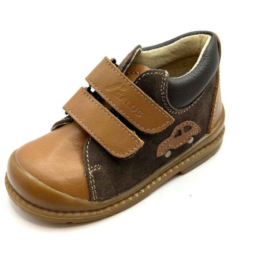 BB20-20253411 Salus Tavaszi Szupinált Gyerek Cipő, Fiú, Barna, F68, Autó