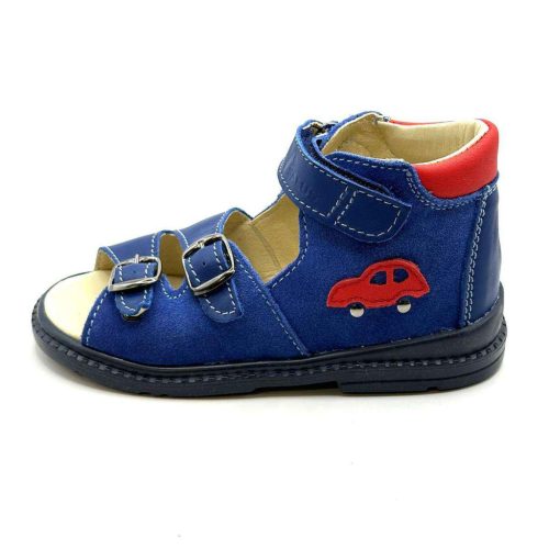 BB20-20253418 Salus Szupinált Szandál, Fiú, Kék, FLO-07, Autó