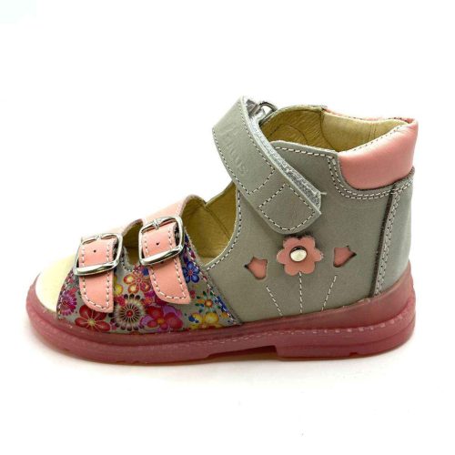 BB20-20253422 Salus Szupinált Szandál, Lány, Rózsaszín, FLO-07, Virág