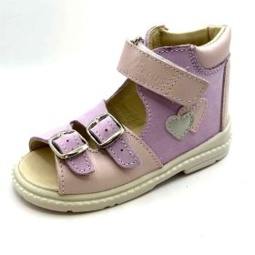 BB20-20253423 Salus Szupinált Szandál, Lány, Lila, FLO-07, Szív