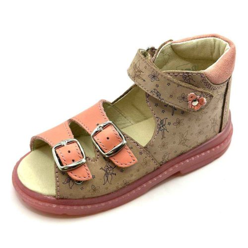 BB20-20253424 Salus Szupinált Szandál, Lány, Bézs, FLO-07, Tündér