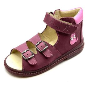 BB20-20253425 Salus Szupinált Szandál, Lány, Mályva, FLO-07, Cica