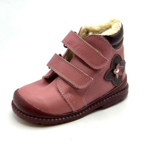 BB20-20253428 Salus Téli Szupinált Gyerek Cipő, Lány, Lazac,  Flo-910, Virág