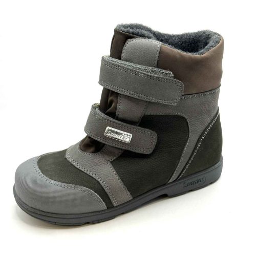 BB20-20253434 Szamos Téli Szupinált Vízálló Gyerek Cipő, Fiú, Szürke, 1877-277393-34
