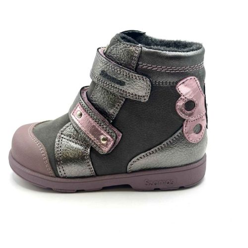 BB20-20253455 Szamos Téli Szupinált Vízálló Gyerek Cipő, Lány, Mályva, 1876-477492-27