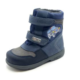 BB20-20253459 Szamos Téli Szupinált Vízálló Gyerek Cipő, Fiú, Kék, 1882-277392-25