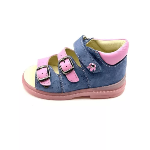 BB20-20260077 Salus Szupinált Szandál Lány, Kék, FLO-911, Tündér