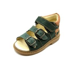 BB20-20260091 Salus Szupinált Szandál, Fiú, Zöld, FLO-911, Ló
