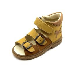 BB20-20260095 Salus Szupinált Szandál, Fiú, Barna, FLO-911, Ló