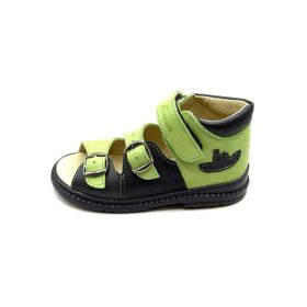 BB20-20260103 Salus Szupinált Szandál, Fiú, Zöld, FLO-911, Hajó