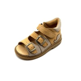 BB20-20260104 Salus Szupinált Szandál, Fiú, Barna, FLO-911, Csiga