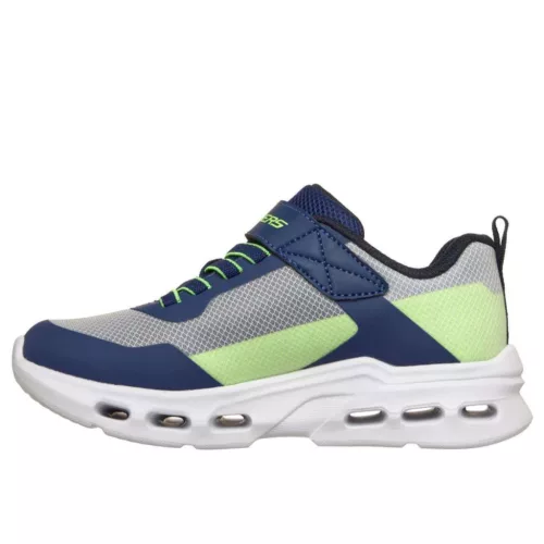 BB20-20260281 Skechers Gyerek Cipő, Fiú, Kék, 405125l-NVLM