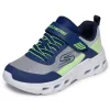 BB20-20260283 Skechers Gyerek Cipő, Fiú, Kék, 405125l-NVLM