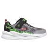 BB20-20260294 Skechers Világítós Gyerek Cipő, Fiú, Szürke, 401490L-GYBK
